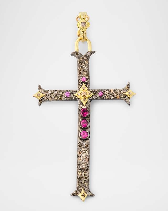 Cross Enhancer in Purple Garnet